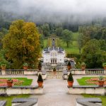 Schloss Linderhof im Regen