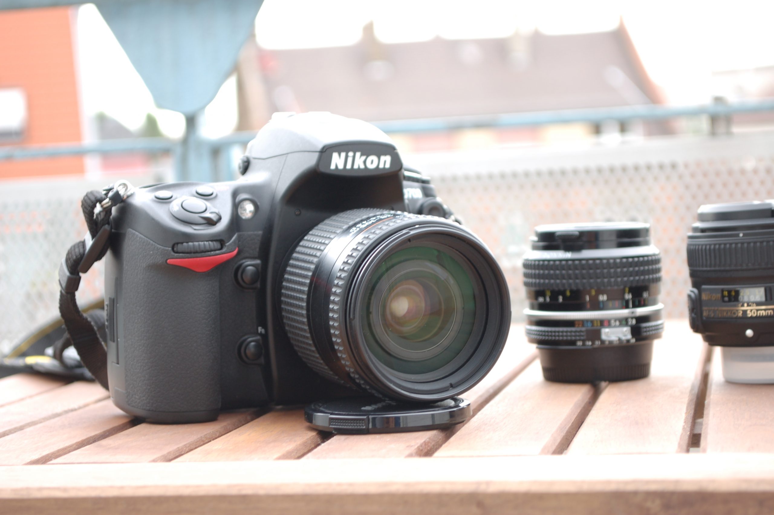 Altes Objektiv an einer digitalen Nikon F Kamera? Das geht!