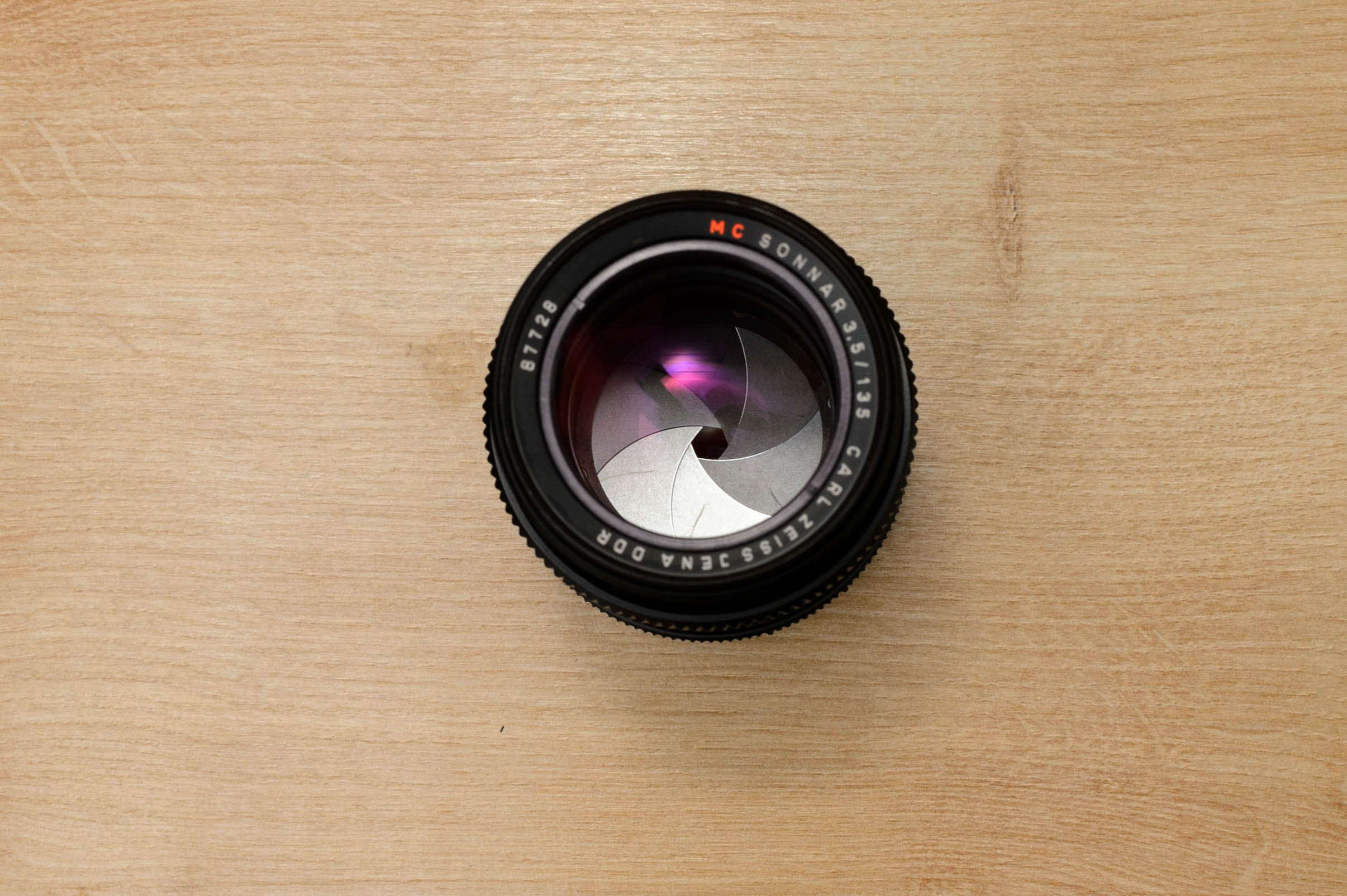 Carl Zeiss Jena MC Sonnar 3.5/135 für M42 Anschluss