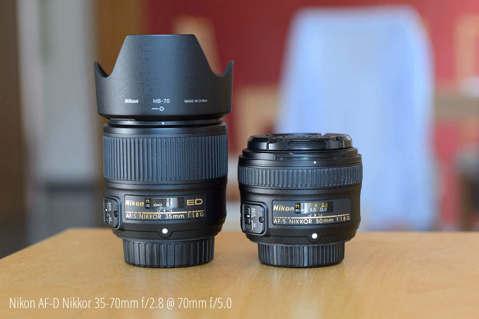Nikon AF Nikkor 35-70mm f/2.8 D an einer Nikon Df bei 70mm und f/5.0