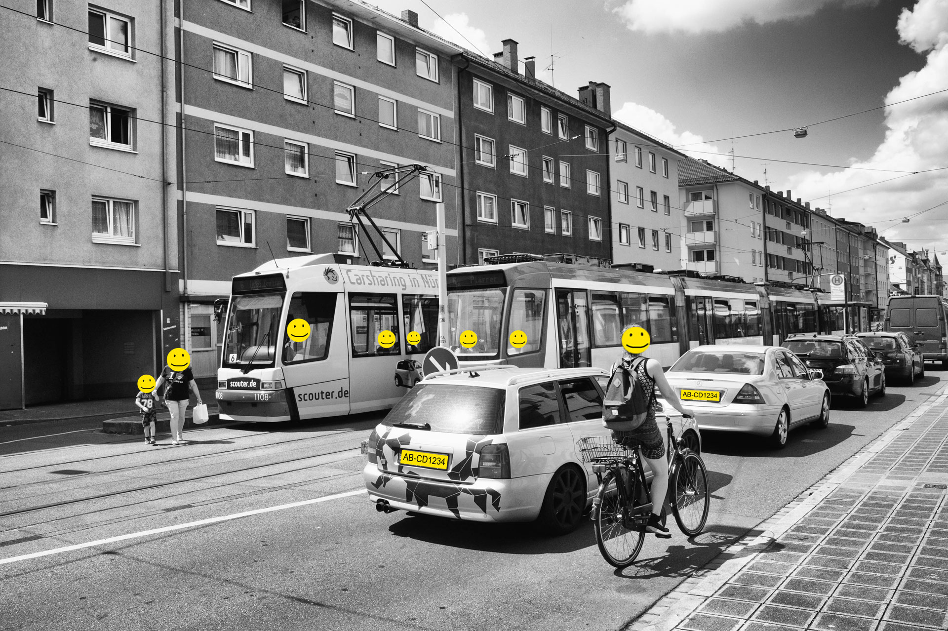 DSGVO konforme Street Fotografie.